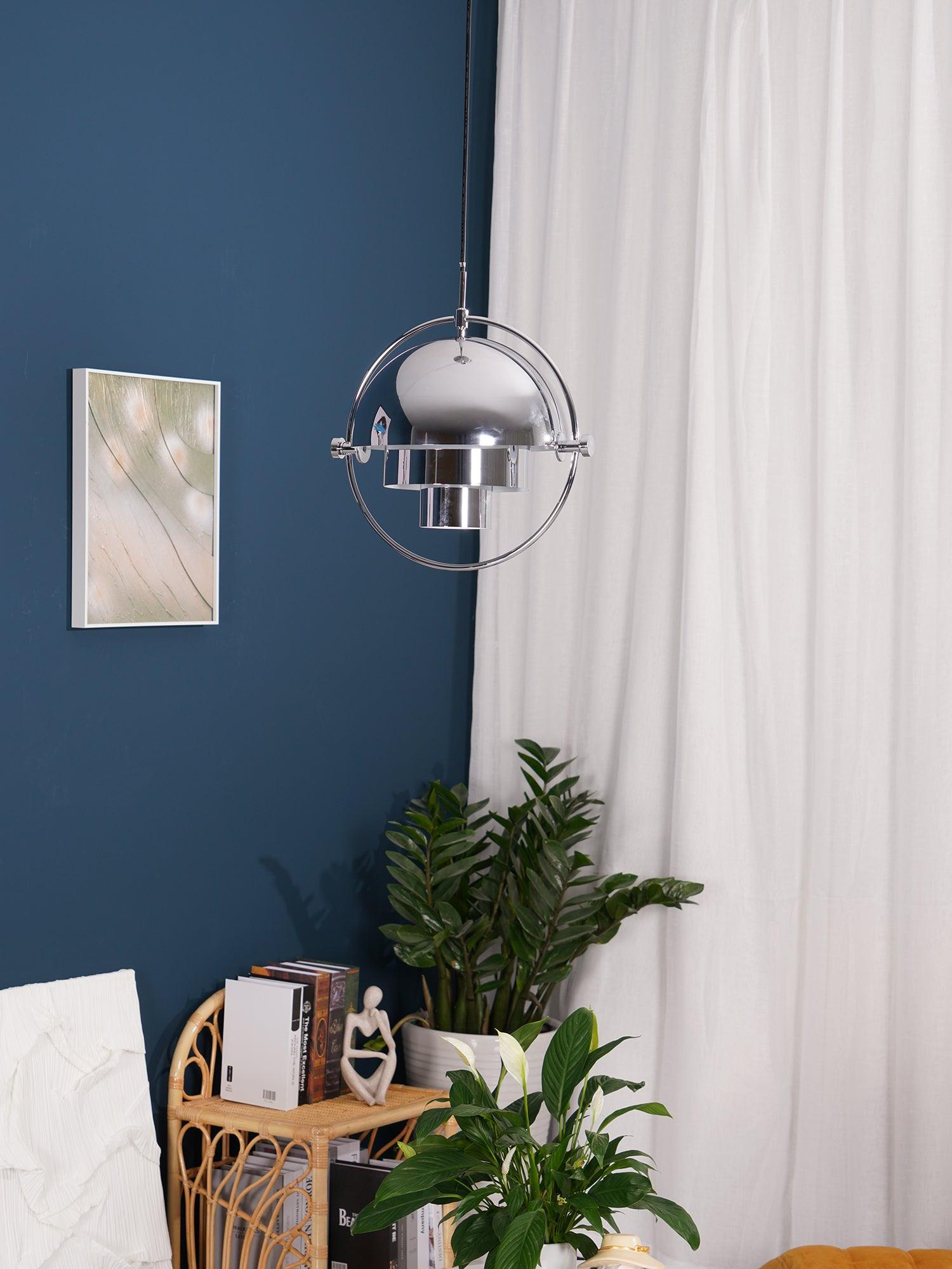 Lustra Pendant Lamp Deformed Ball Golden - Letslighting