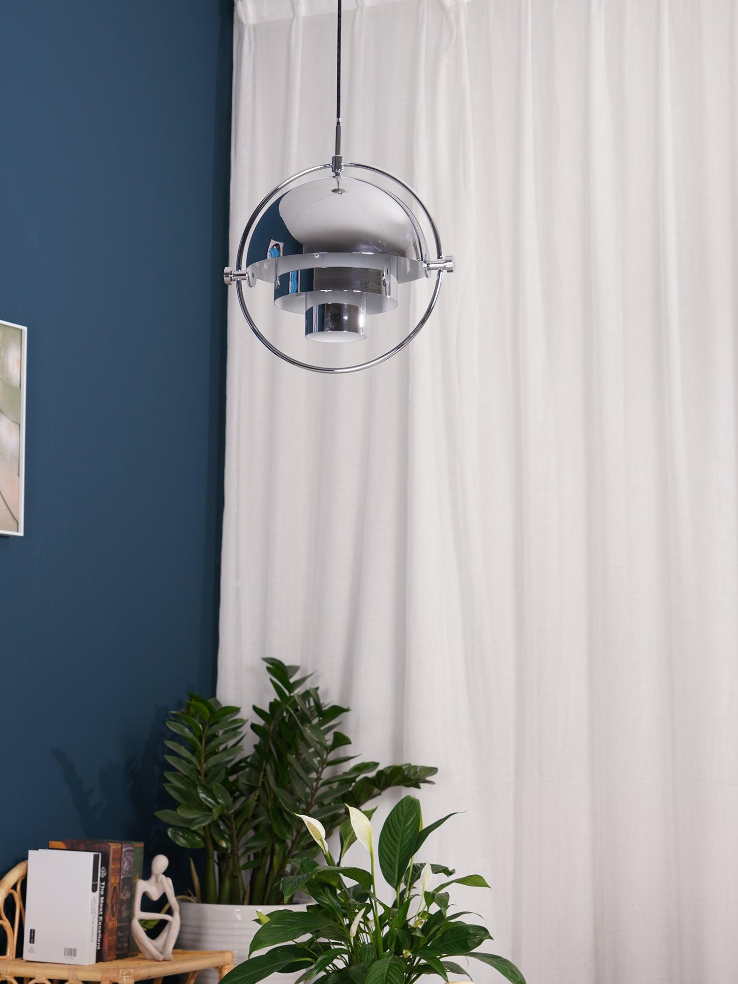 Lustra Pendant Lamp Deformed Ball Golden - Letslighting