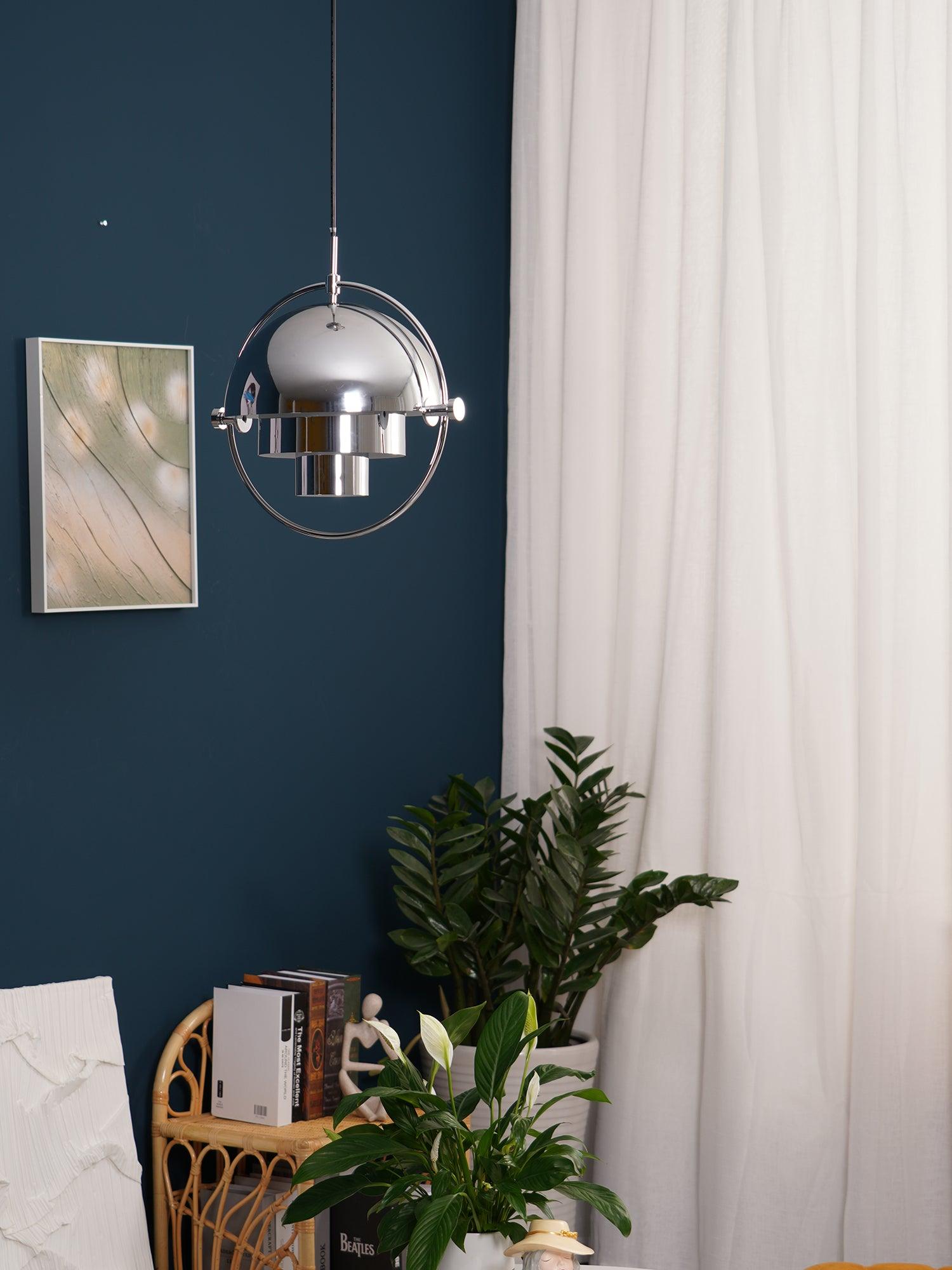 Lustra Pendant Lamp Deformed Ball Golden - Letslighting