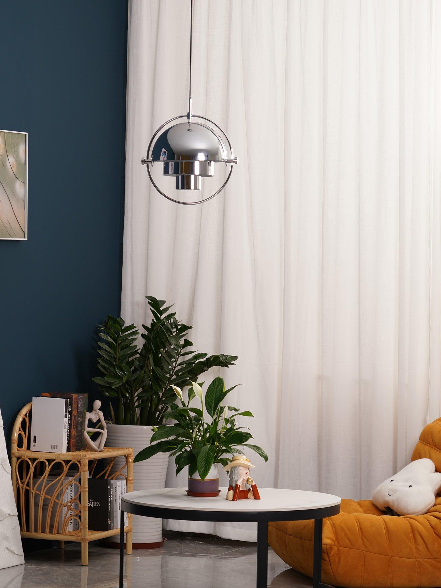 Lustra Pendant Lamp Deformed Ball Golden - Letslighting