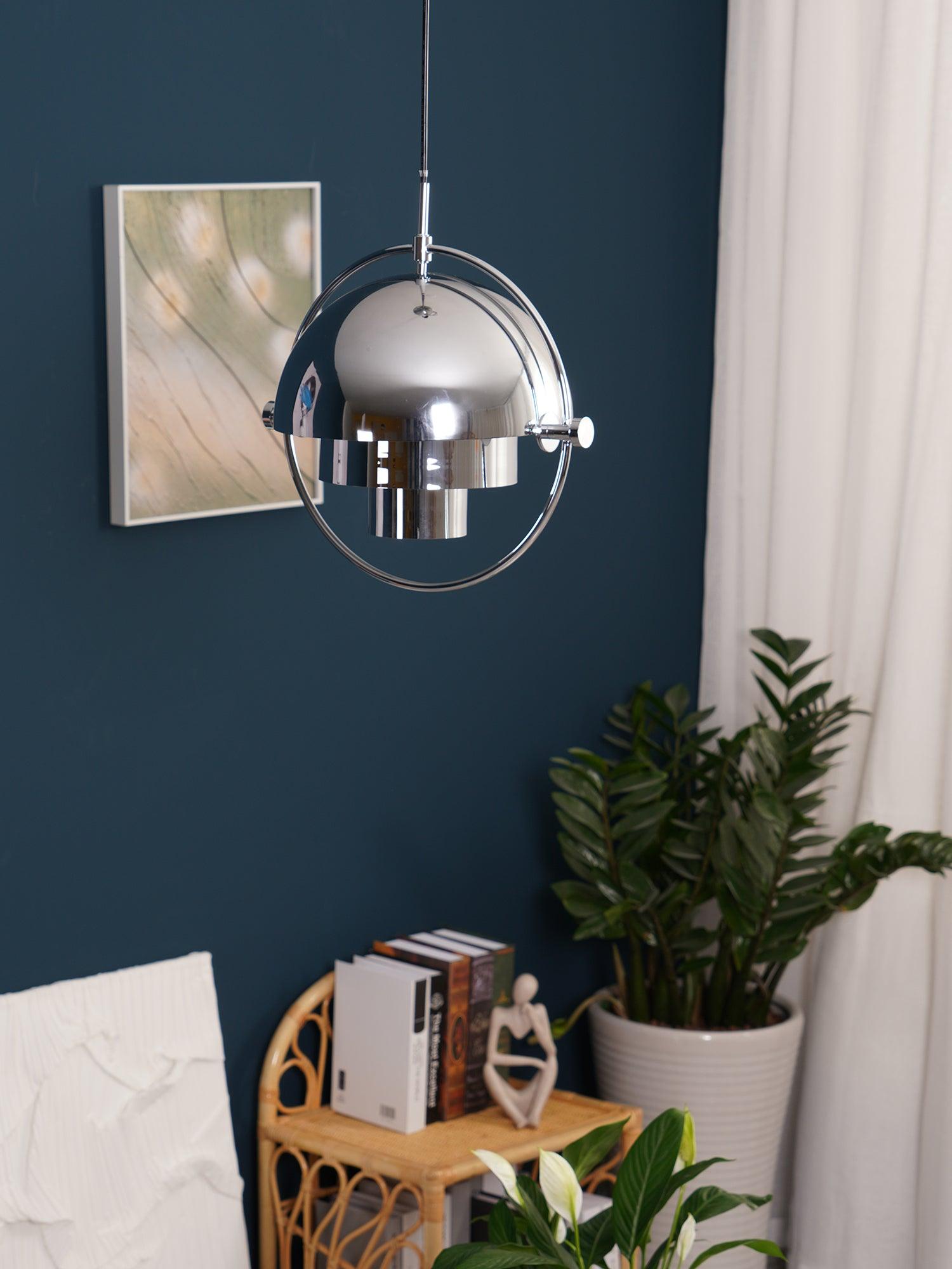 Lustra Pendant Lamp Deformed Ball Golden - Letslighting