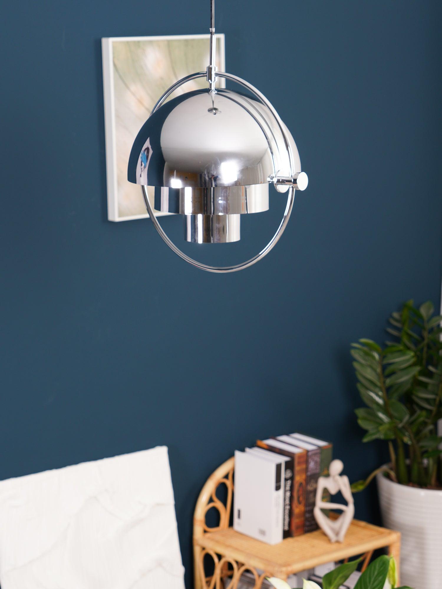 Lustra Pendant Lamp Deformed Ball Golden - Letslighting