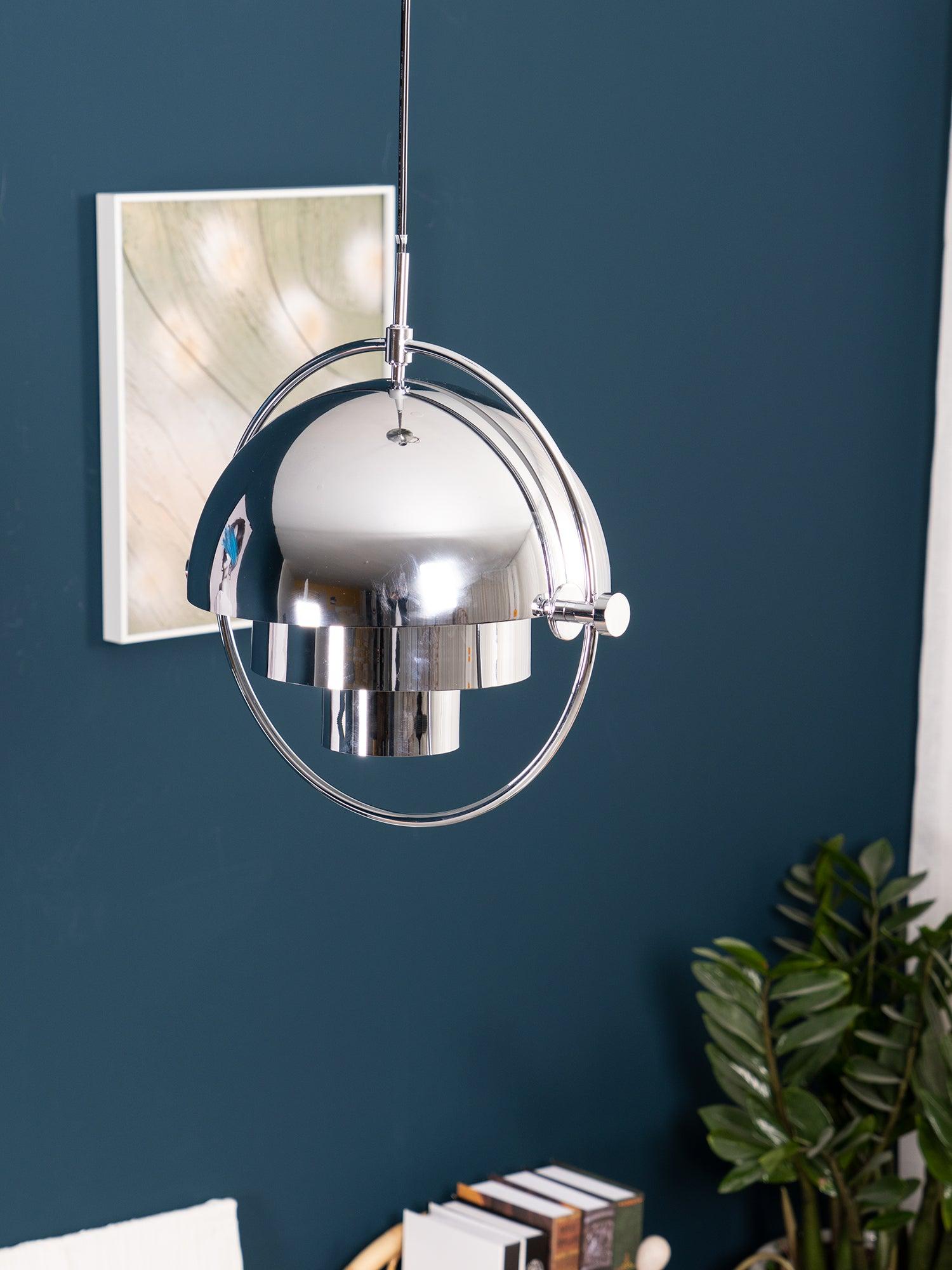 Lustra Pendant Lamp Deformed Ball Golden - Letslighting
