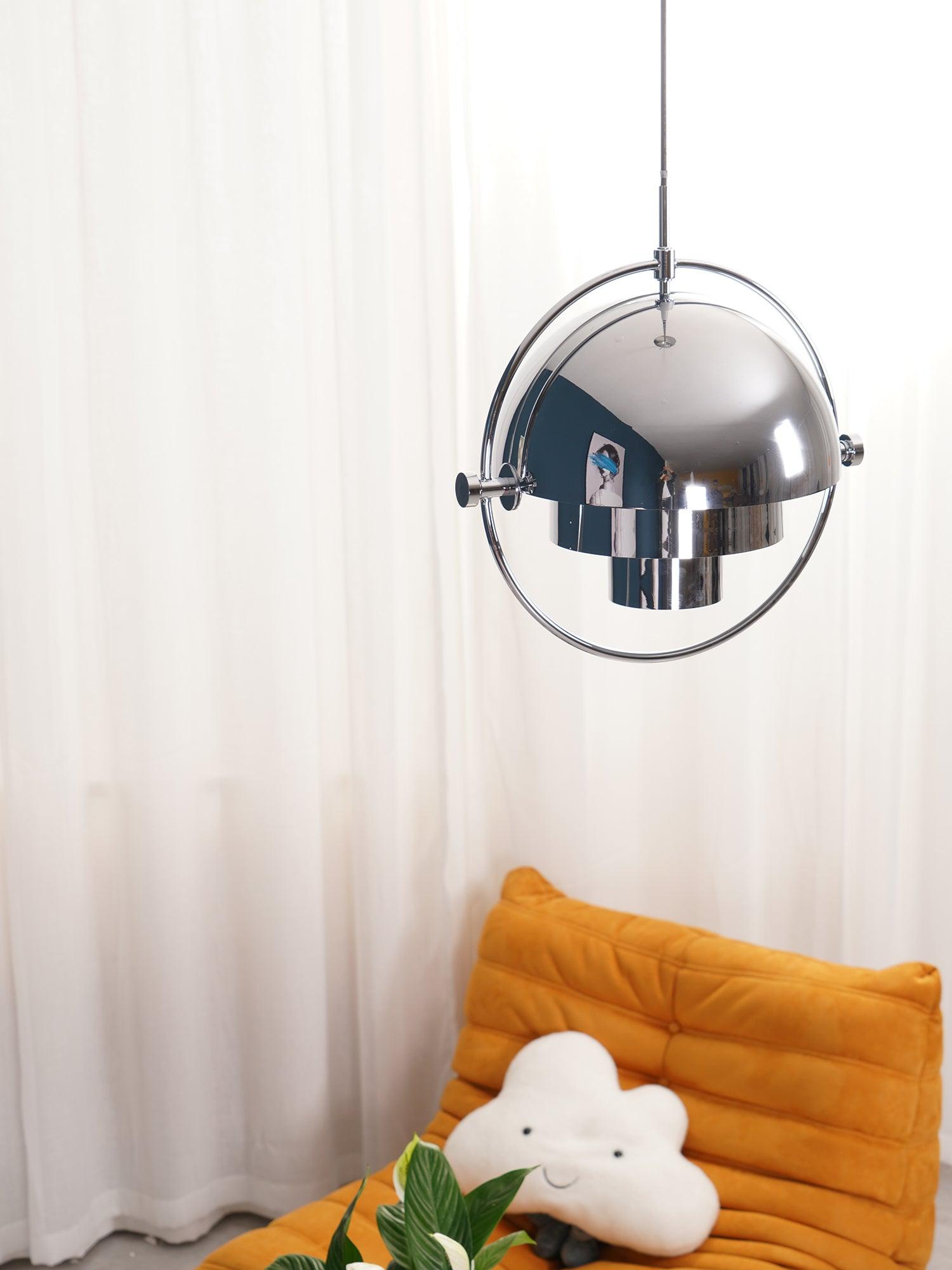 Lustra Pendant Lamp Deformed Ball Golden - Letslighting