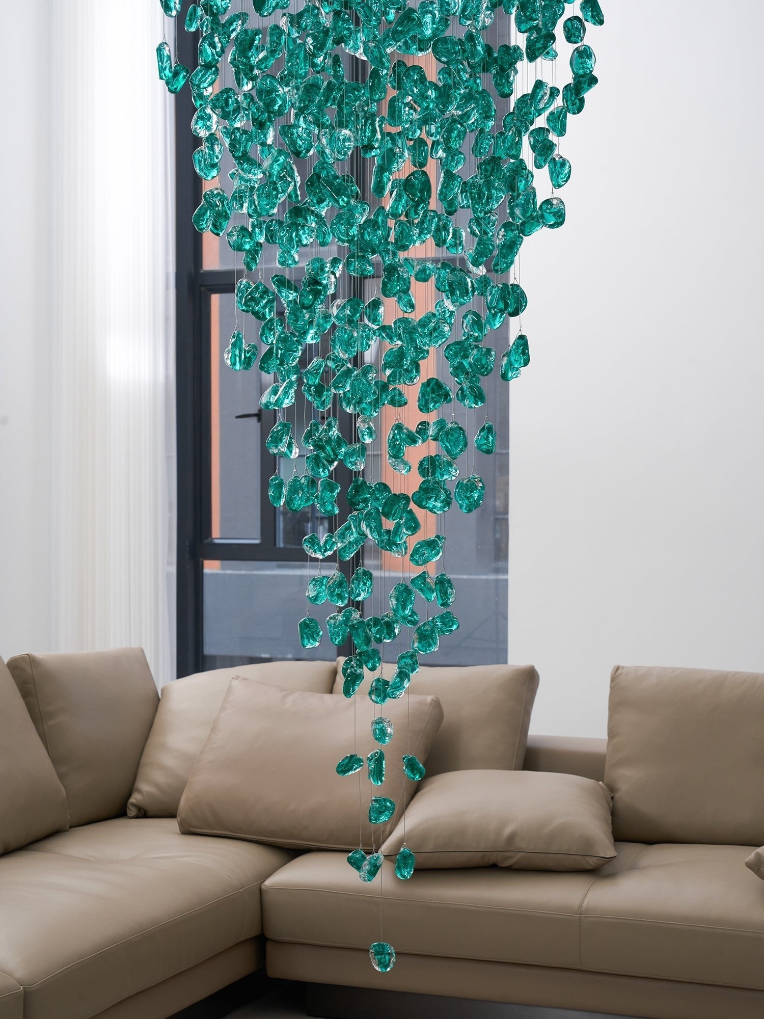 Veshaa Postmodern Luxury Stone Crystal Chandelier - Letslighting