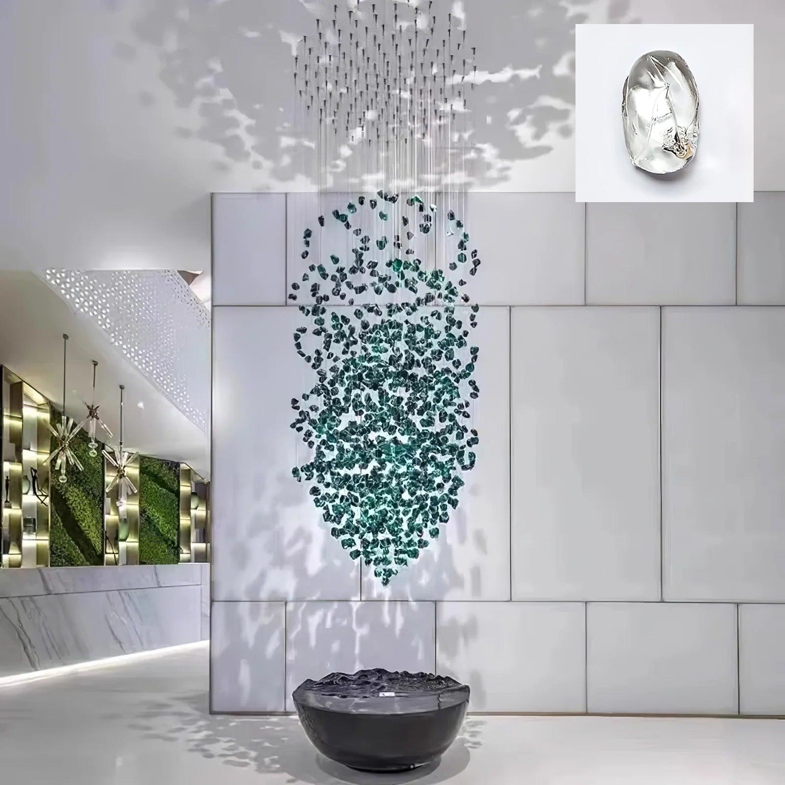 Veshaa Postmodern Luxury Stone Crystal Chandelier - Letslighting