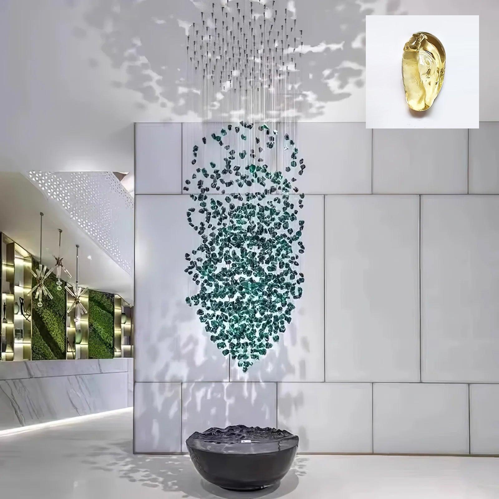 Veshaa Postmodern Luxury Stone Crystal Chandelier - Letslighting