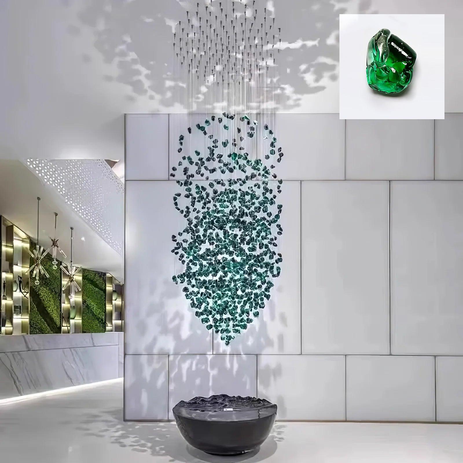 Veshaa Postmodern Luxury Stone Crystal Chandelier - Letslighting