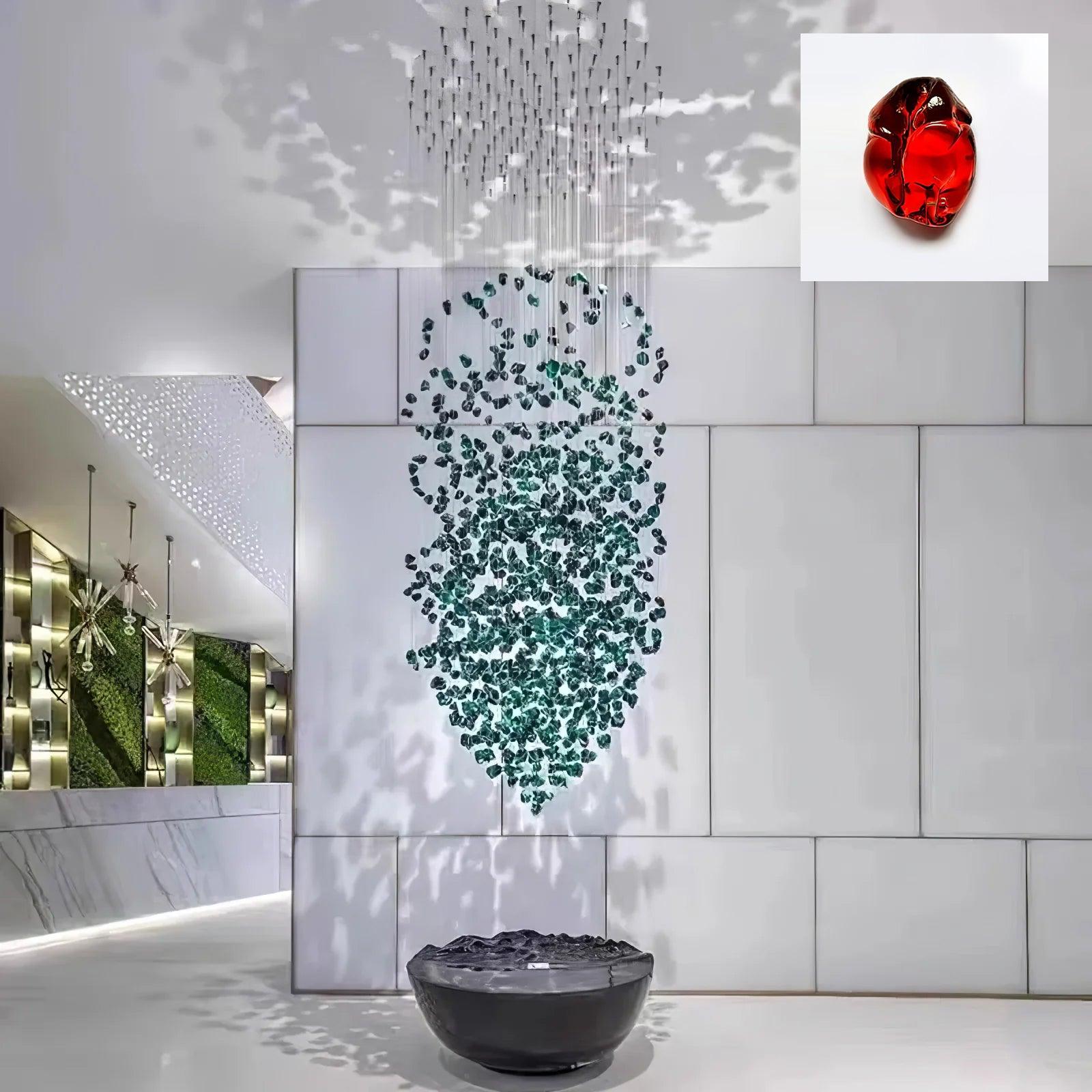 Veshaa Postmodern Luxury Stone Crystal Chandelier - Letslighting