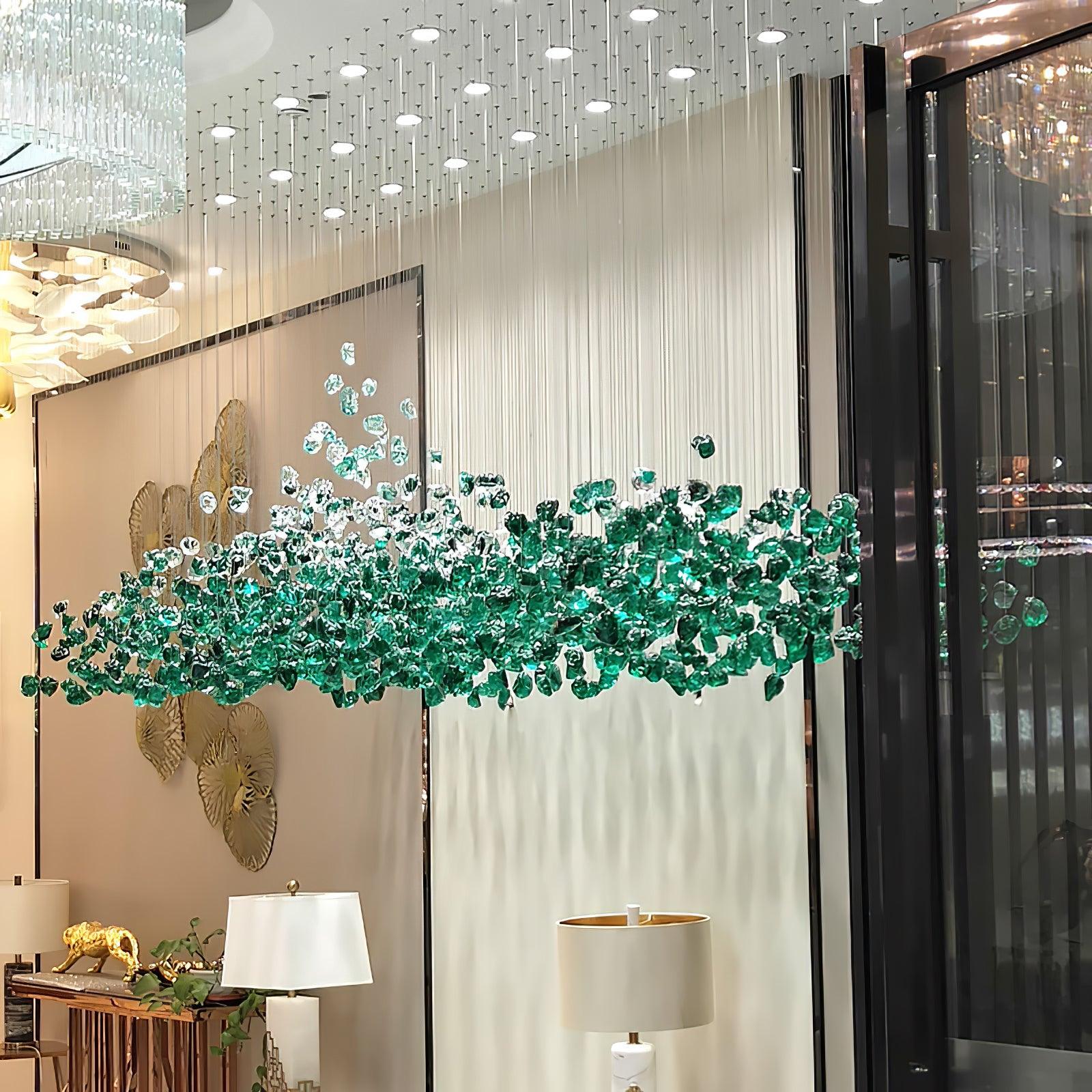 Veshaa Postmodern Luxury Stone Crystal Chandelier - Letslighting