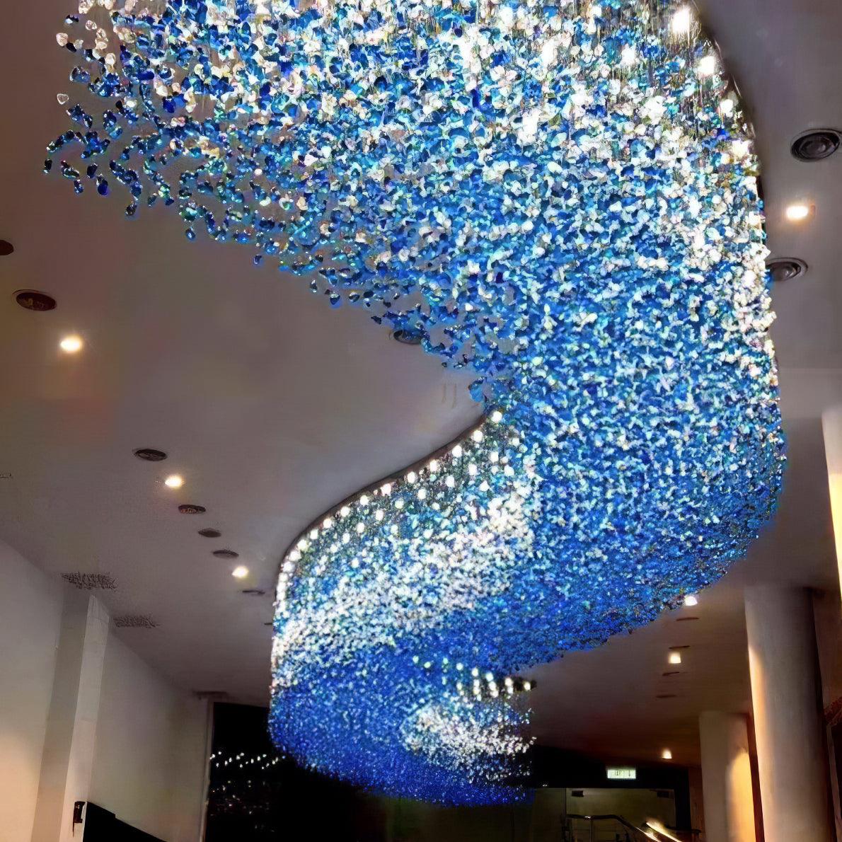Veshaa Postmodern Luxury Stone Crystal Chandelier - Letslighting