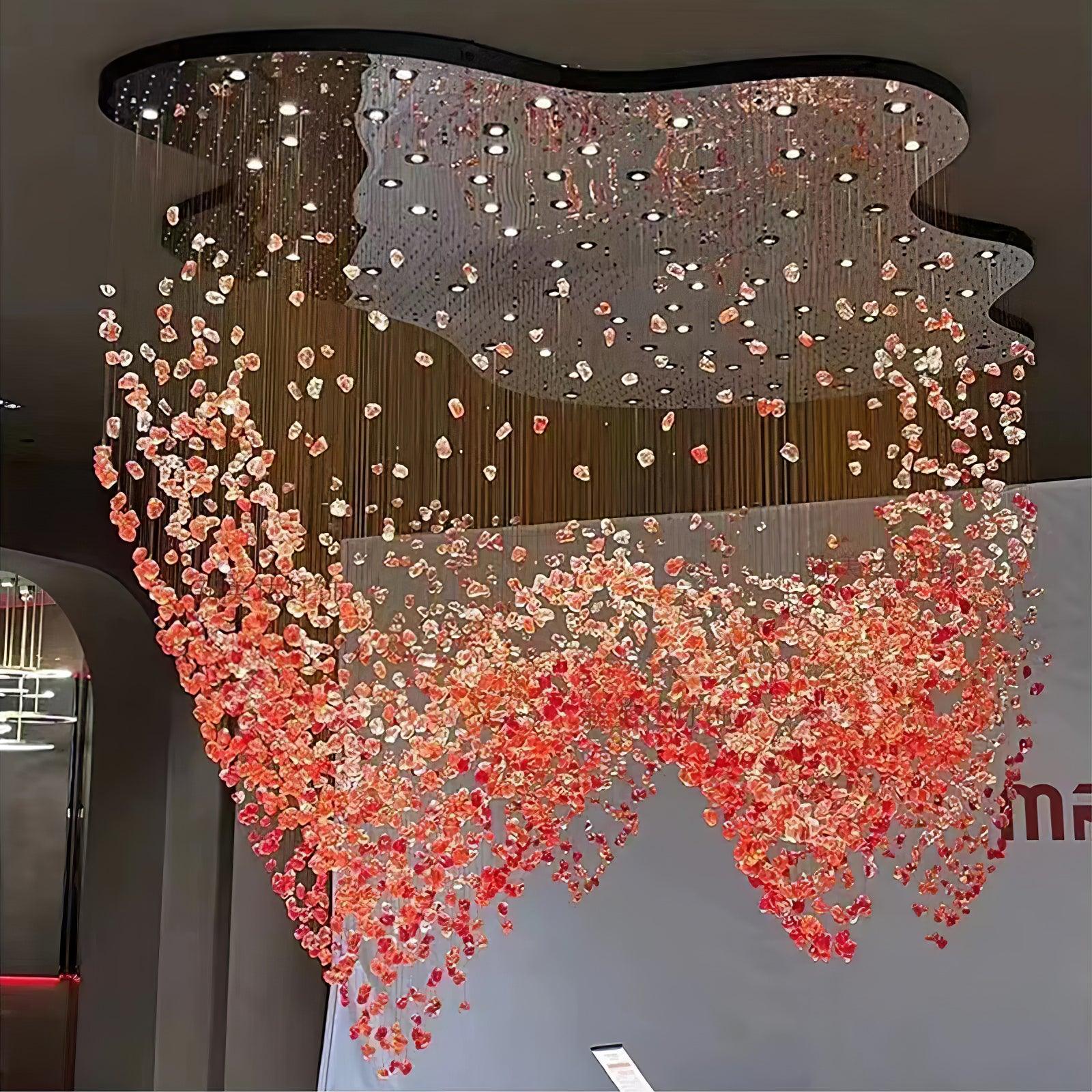 Veshaa Postmodern Luxury Stone Crystal Chandelier - Letslighting