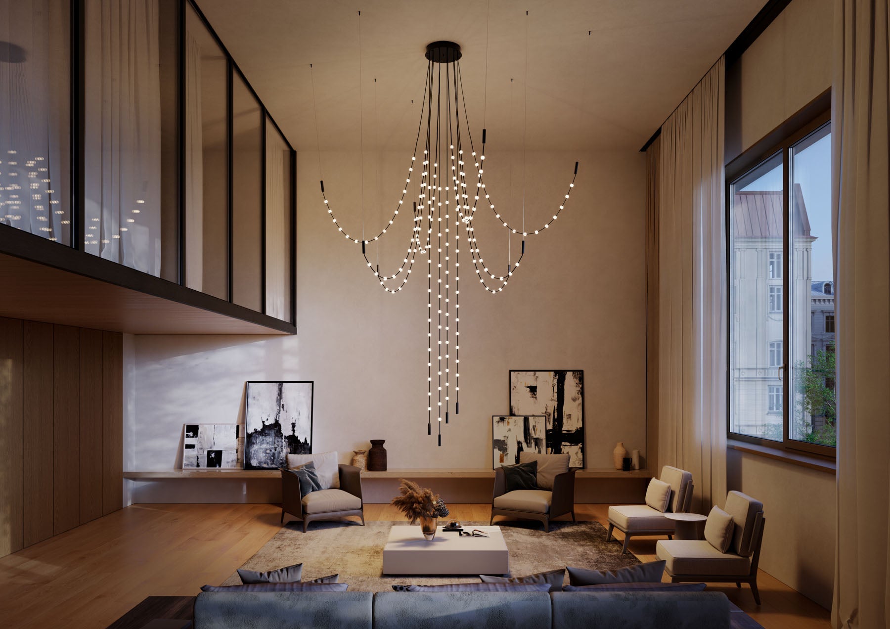 Multidot Customize Chandelier - Letslighting