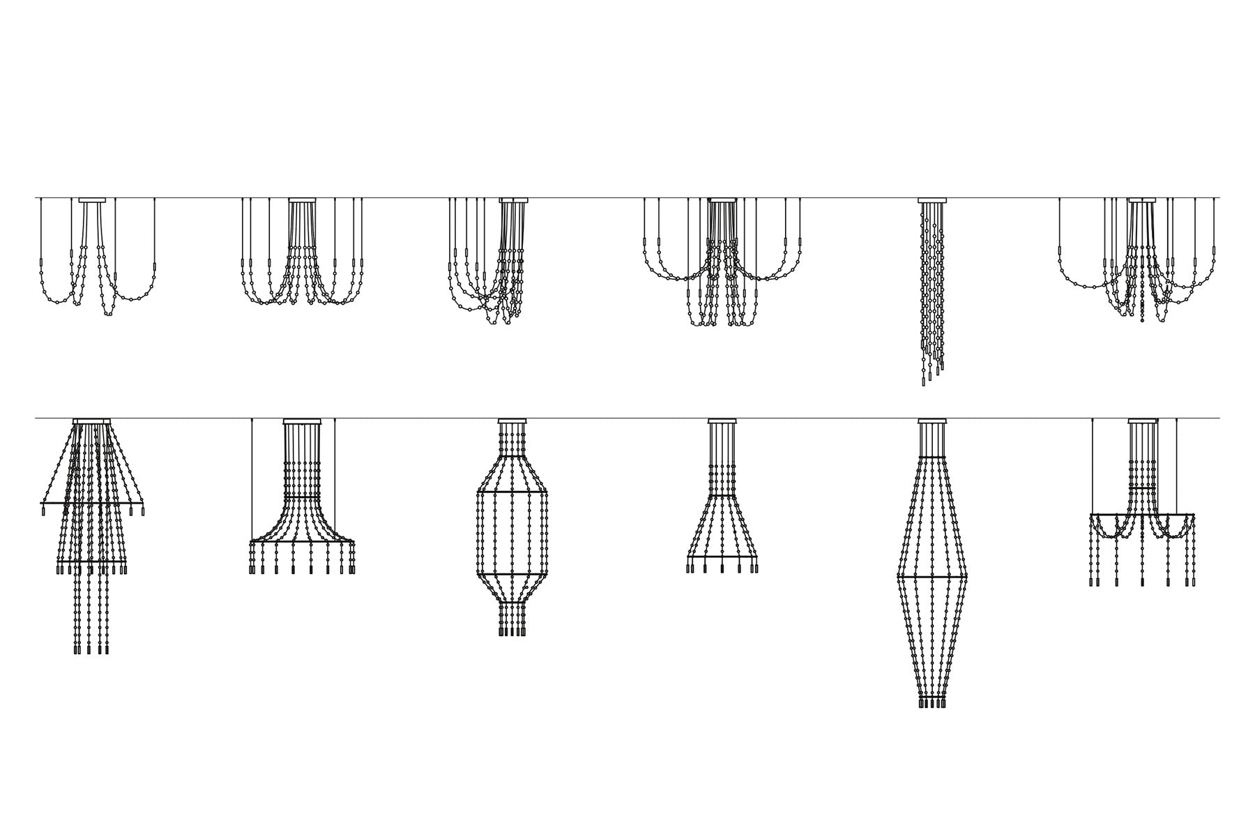 Multidot Customize Chandelier - Letslighting
