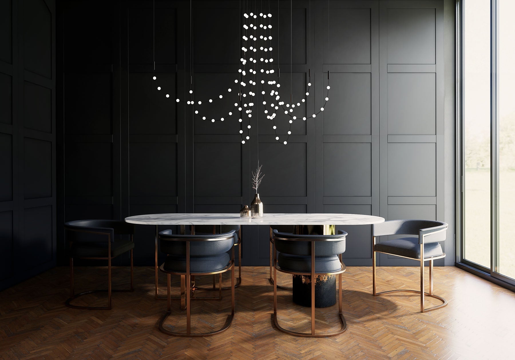 Multidot Customize Chandelier - Letslighting