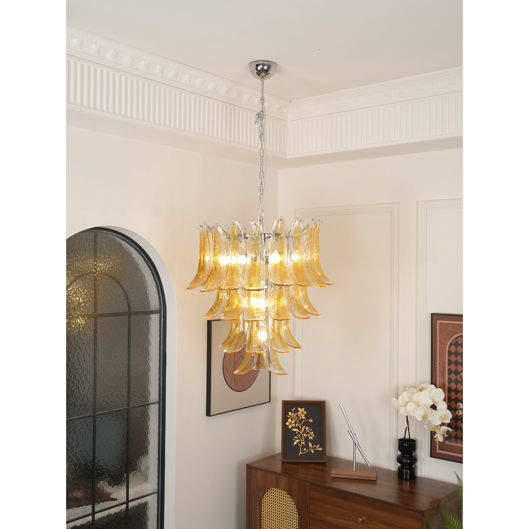 Orshaan Postmodern Luxury Glass Chandelier - Letslighting