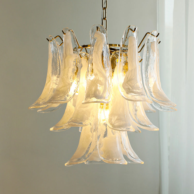 Kristy Layered Glass Chandeliers - Letslighting