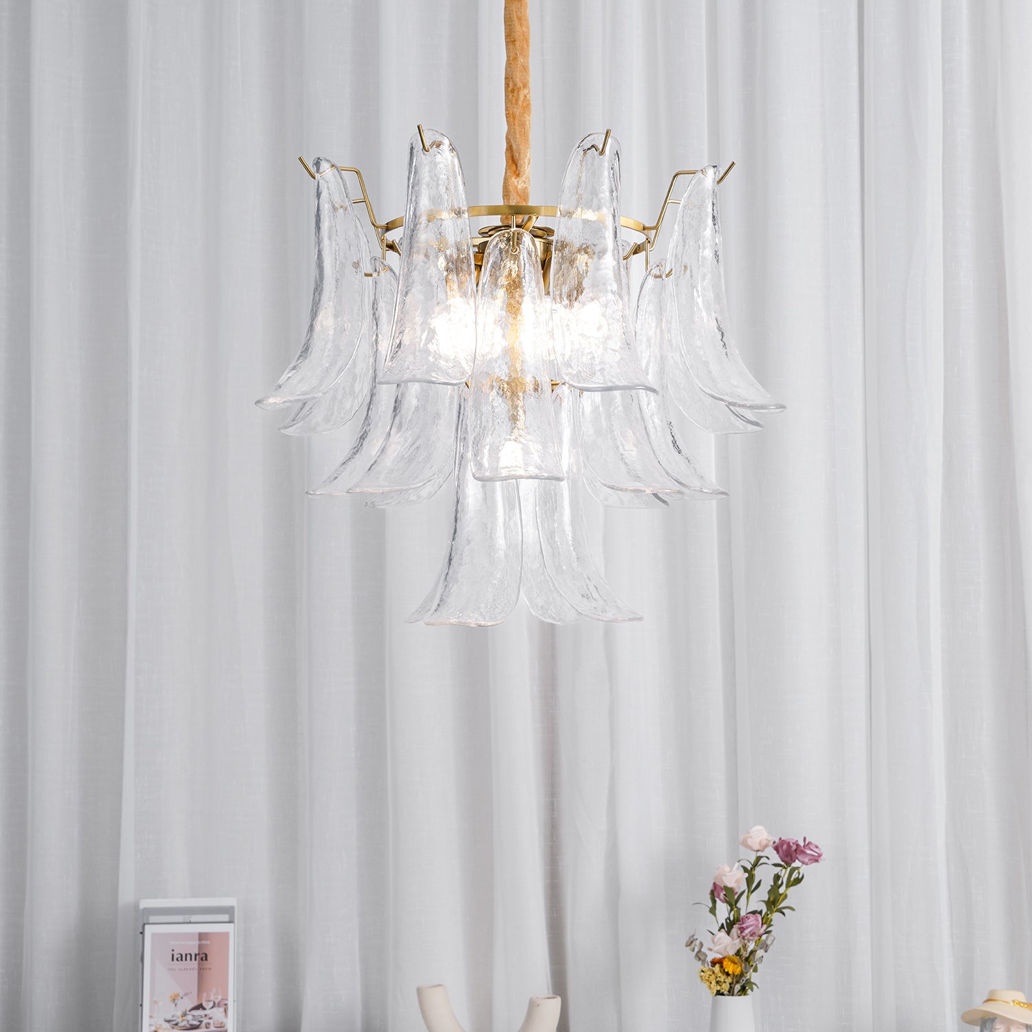 Moirai Murano Chandelier - Letslighting