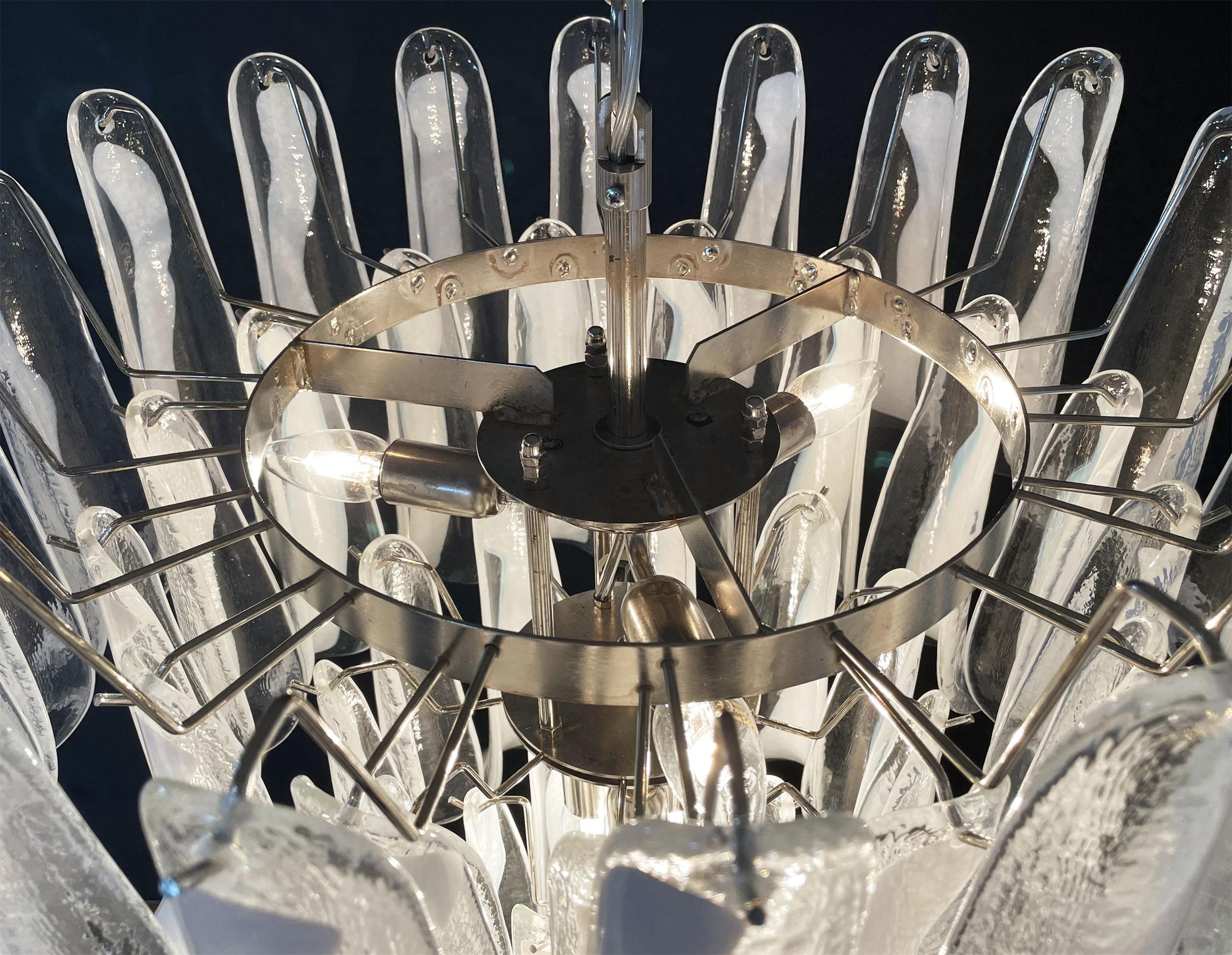 Alsorisra Postmodern Luxury Petal Glass Chandelier - Letslighting