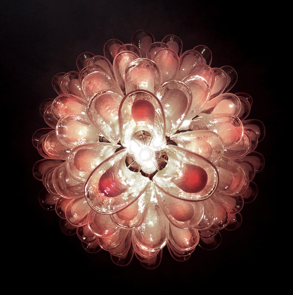 Alsorisra Postmodern Luxury Petal Glass Chandelier - Letslighting