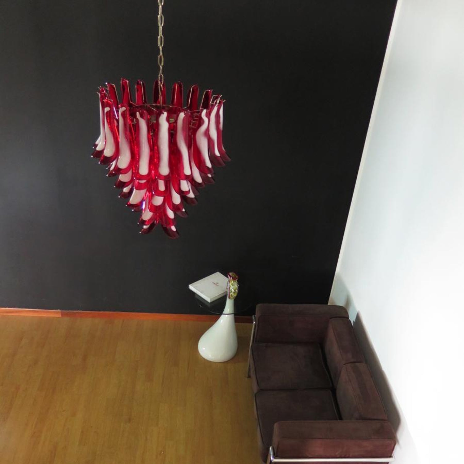 Alsorisra Postmodern Luxury Petal Glass Chandelier - Letslighting