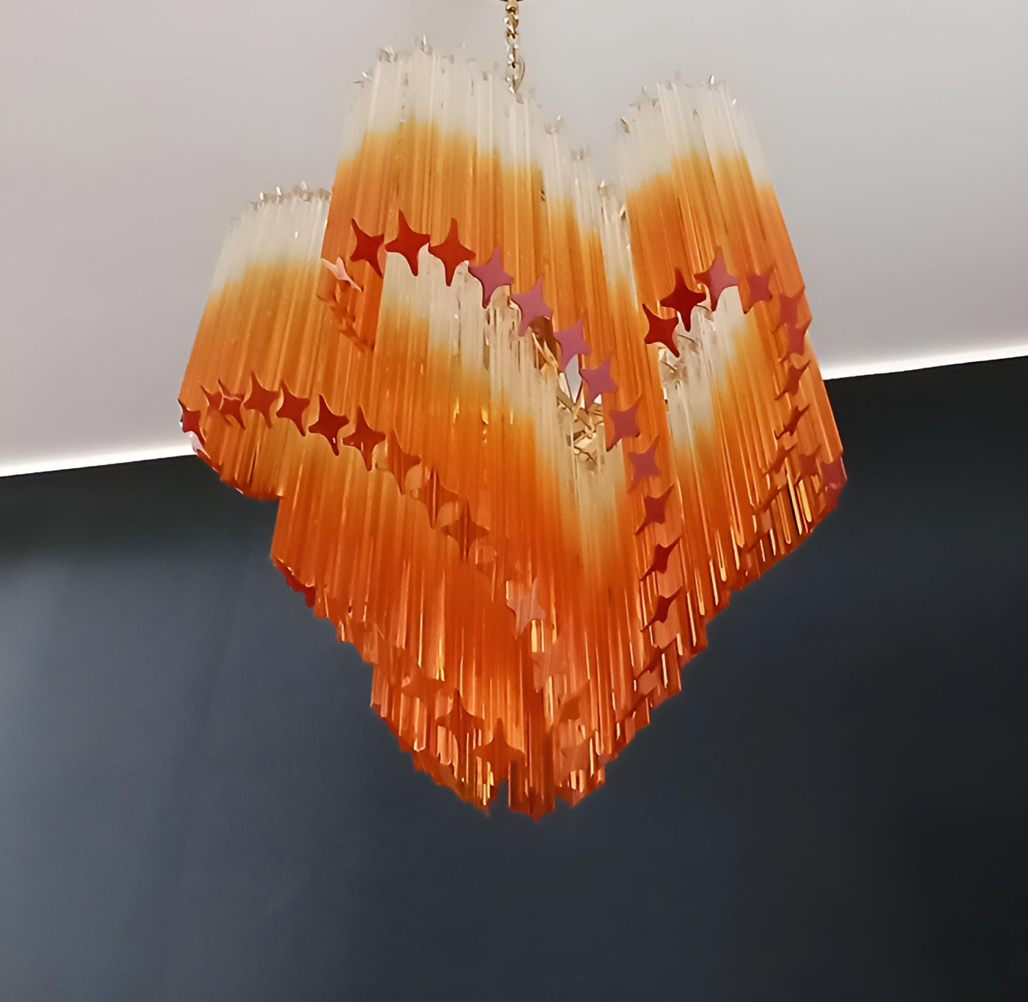 Evmararae Gradient Glass Chandelier - Letslighting