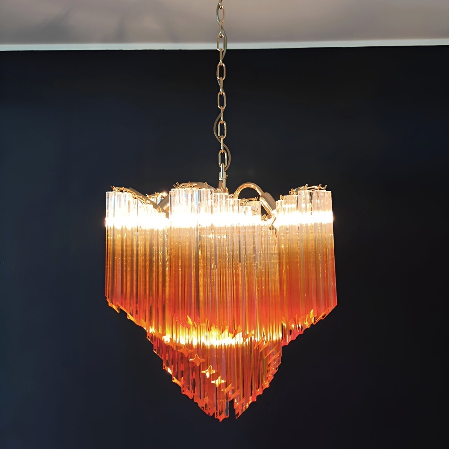 Evmararae Gradient Glass Chandelier - Letslighting