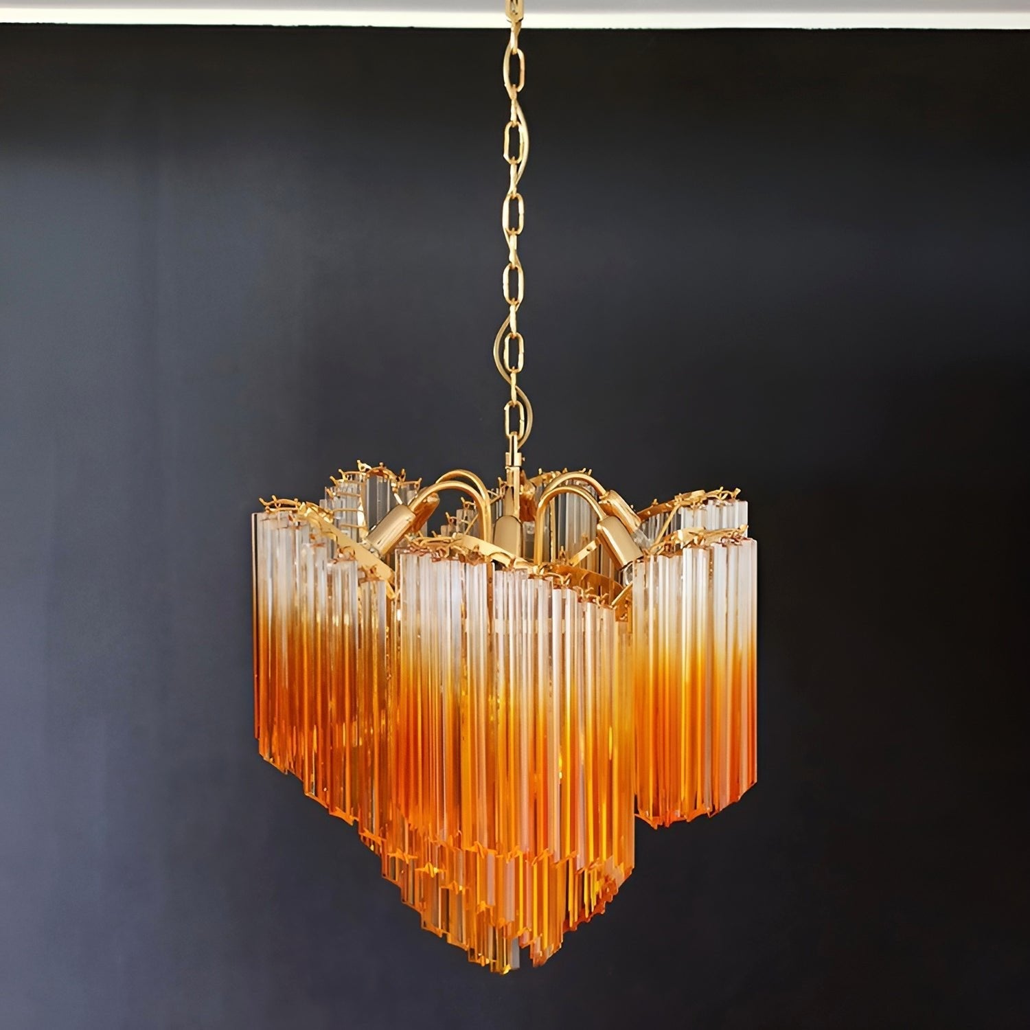 Evmararae Gradient Glass Chandelier - Letslighting