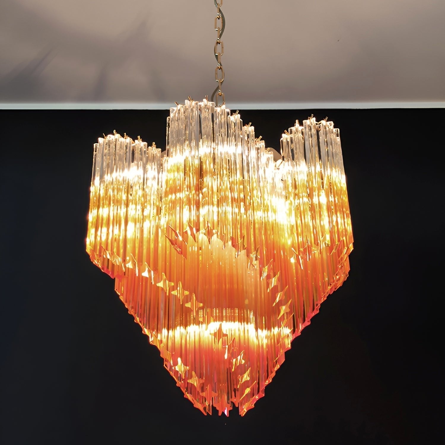 Evmararae Gradient Glass Chandelier - Letslighting