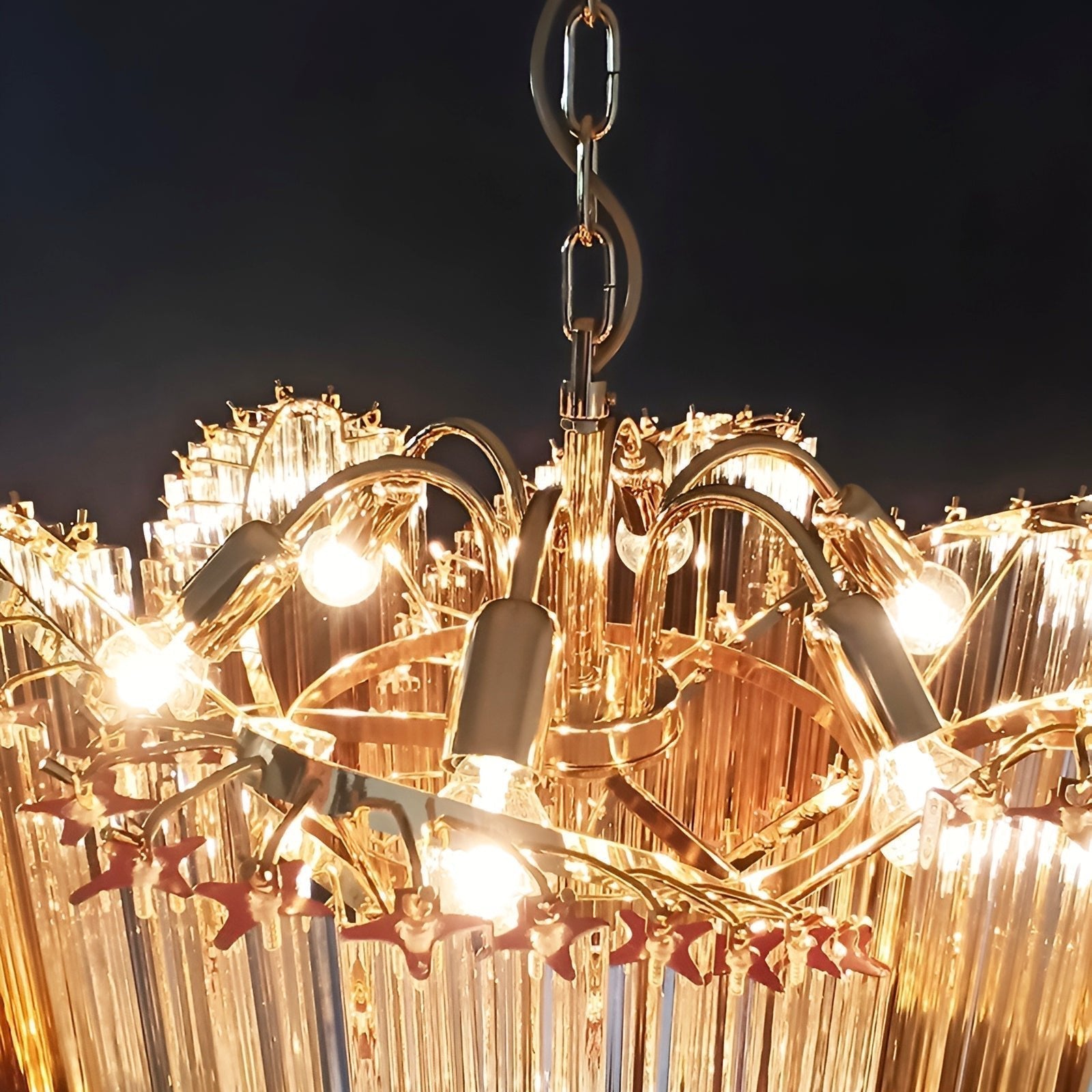 Evmararae Gradient Glass Chandelier - Letslighting