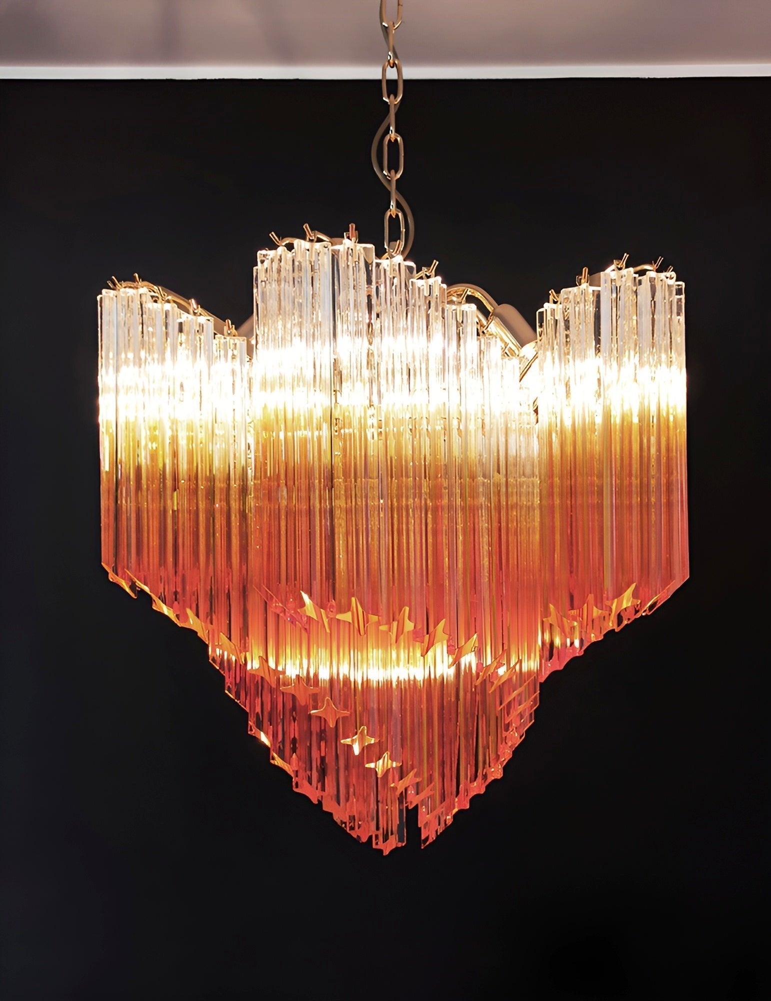 Evmararae Gradient Glass Chandelier - Letslighting