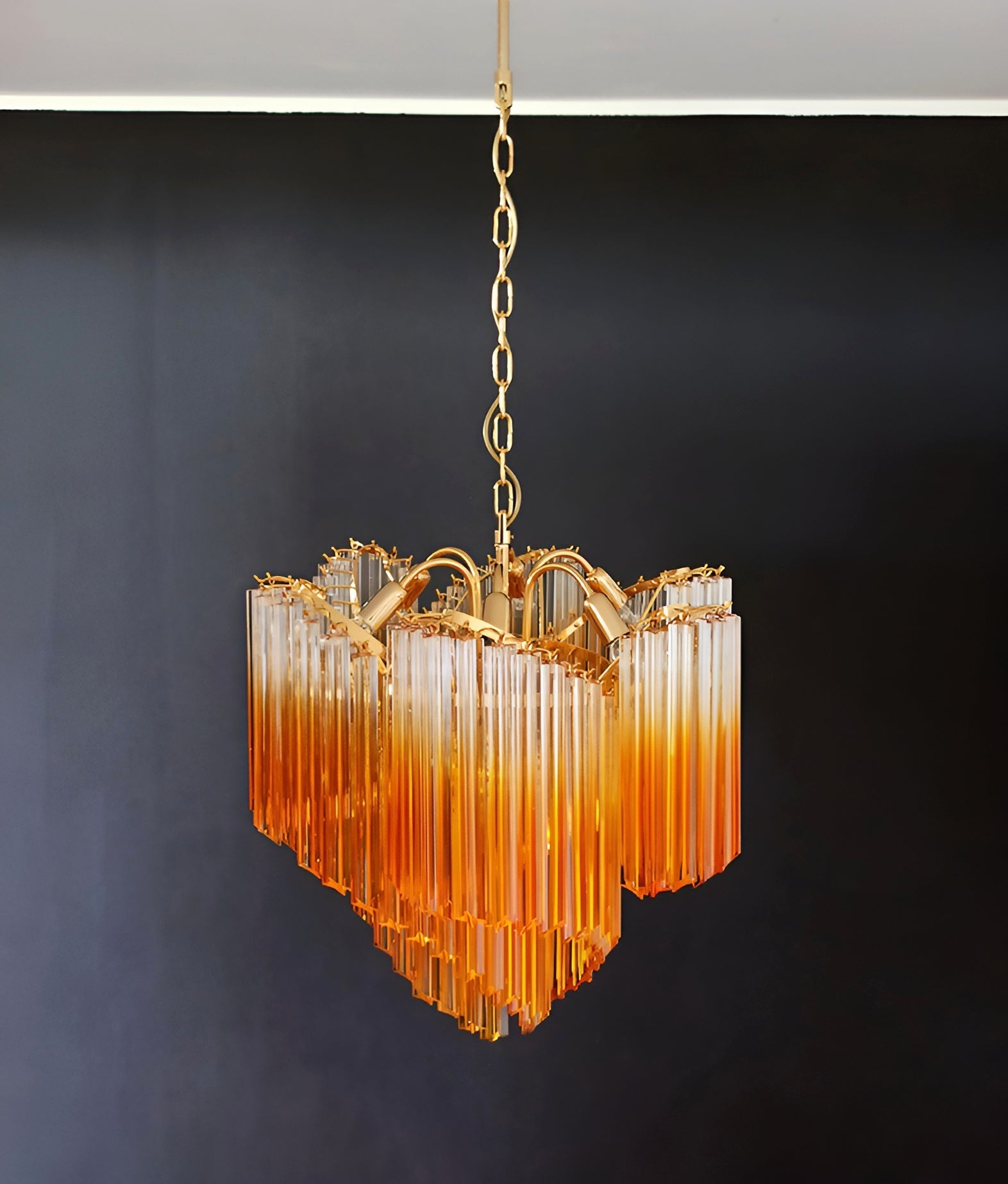 Evmararae Gradient Glass Chandelier - Letslighting