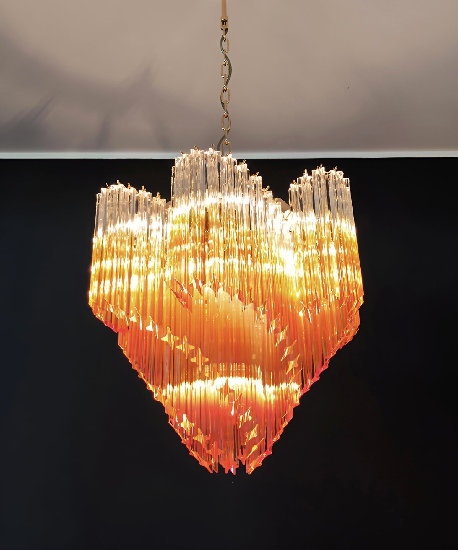 Evmararae Gradient Glass Chandelier - Letslighting