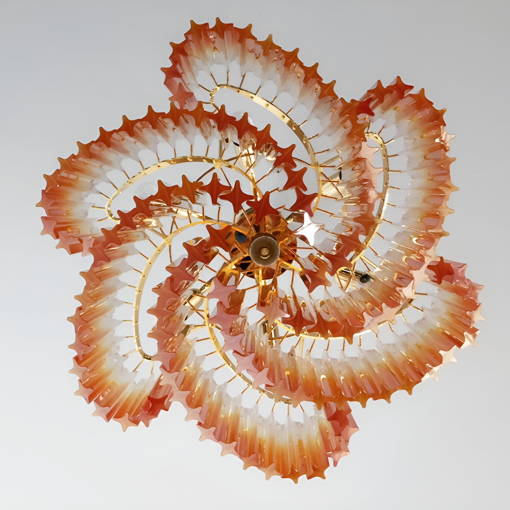 Evmararae Gradient Glass Chandelier - Letslighting
