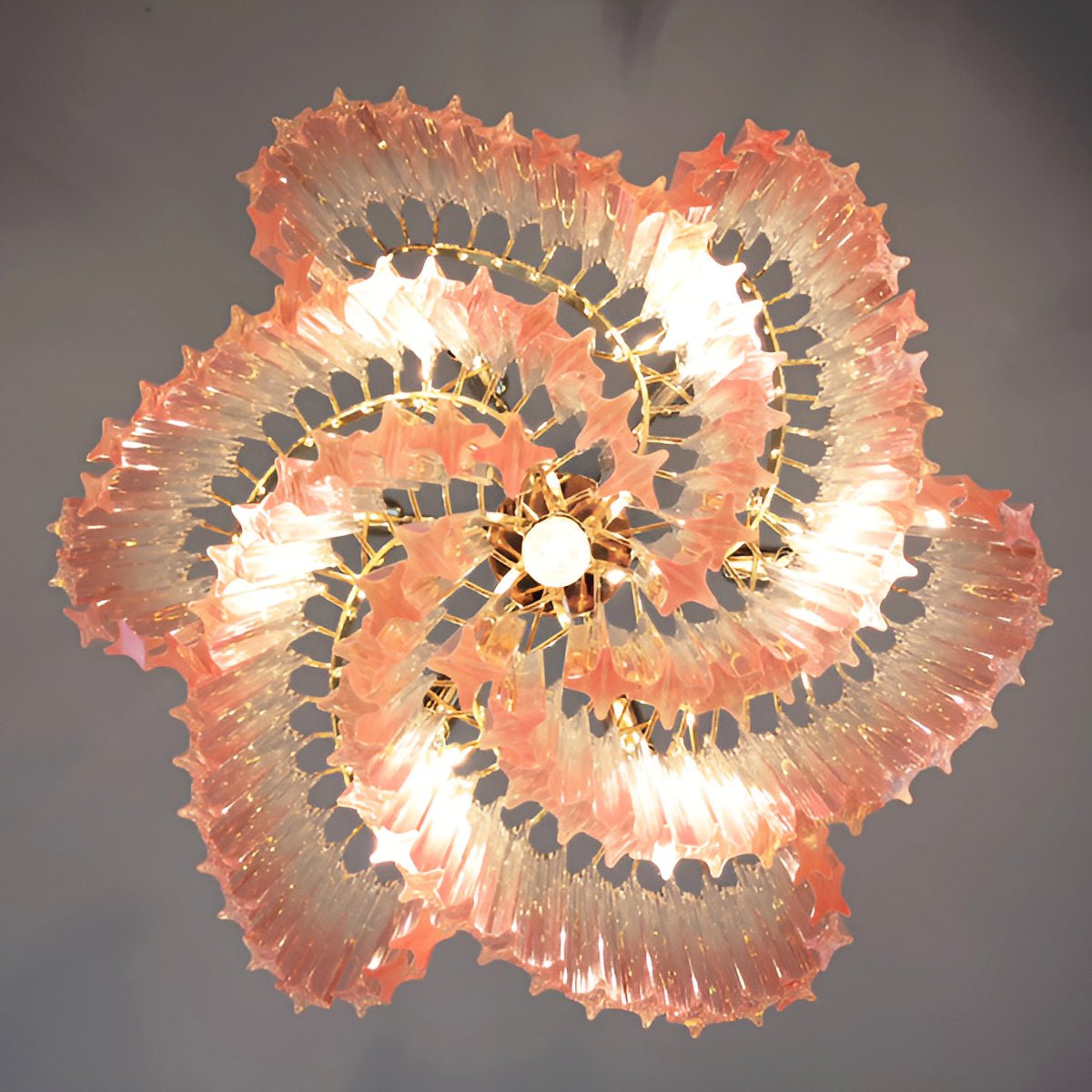 Evmararae Gradient Glass Chandelier - Letslighting