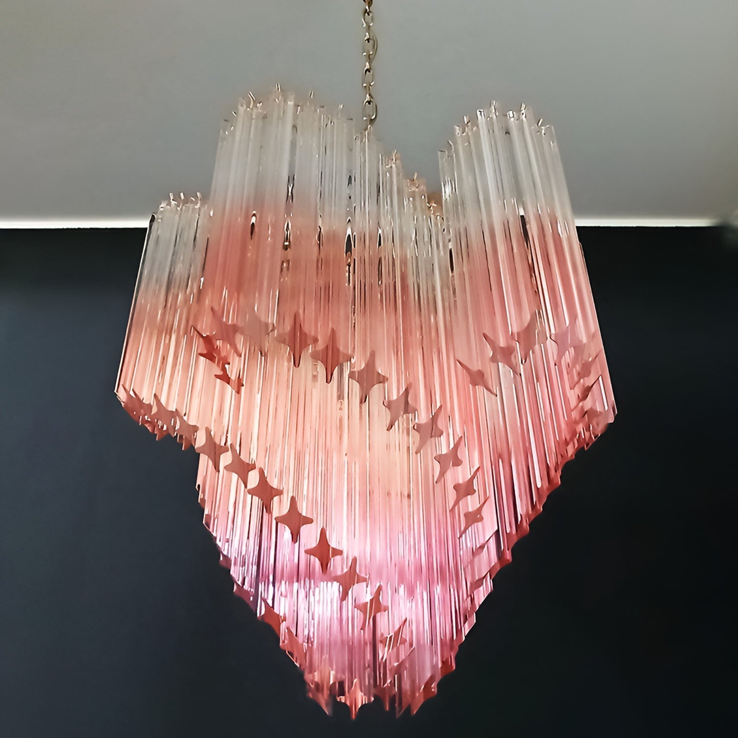 Evmararae Gradient Glass Chandelier - Letslighting