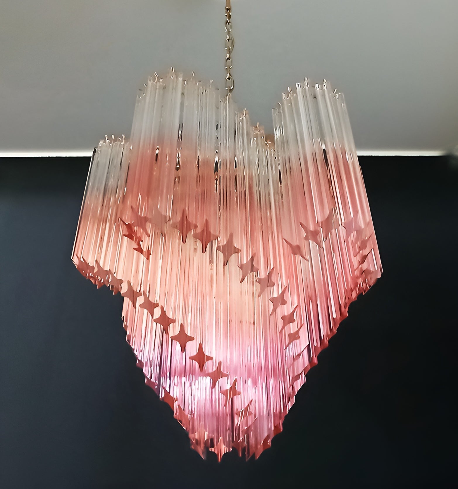 Evmararae Gradient Glass Chandelier - Letslighting