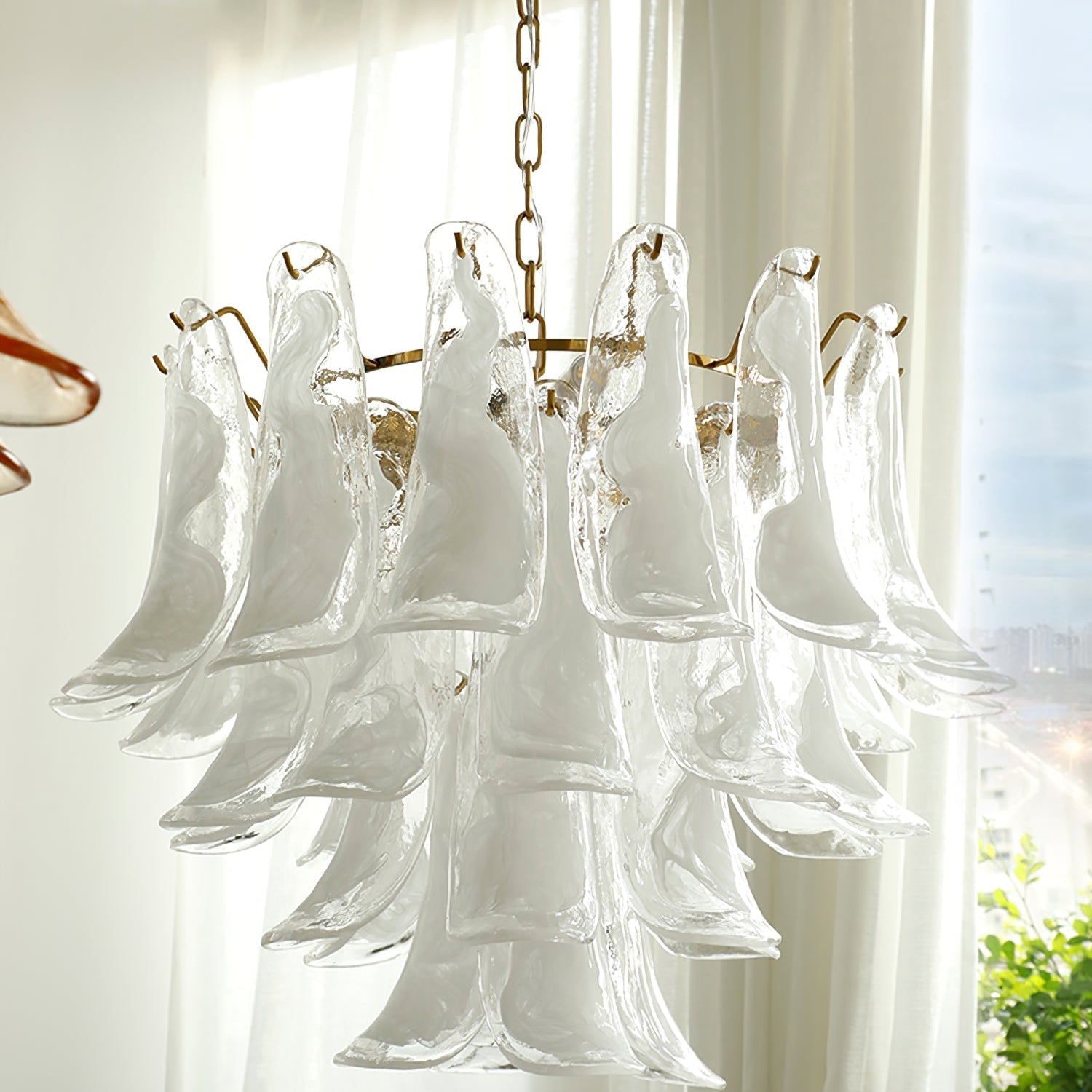 Moirai Murano Chandelier - Letslighting