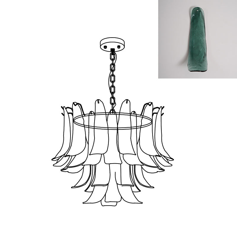 Moirai Murano Chandelier - Letslighting