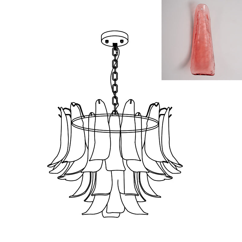 Moirai Murano Chandelier - Letslighting