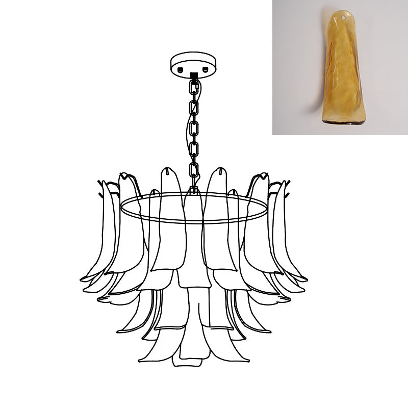 Moirai Murano Chandelier - Letslighting