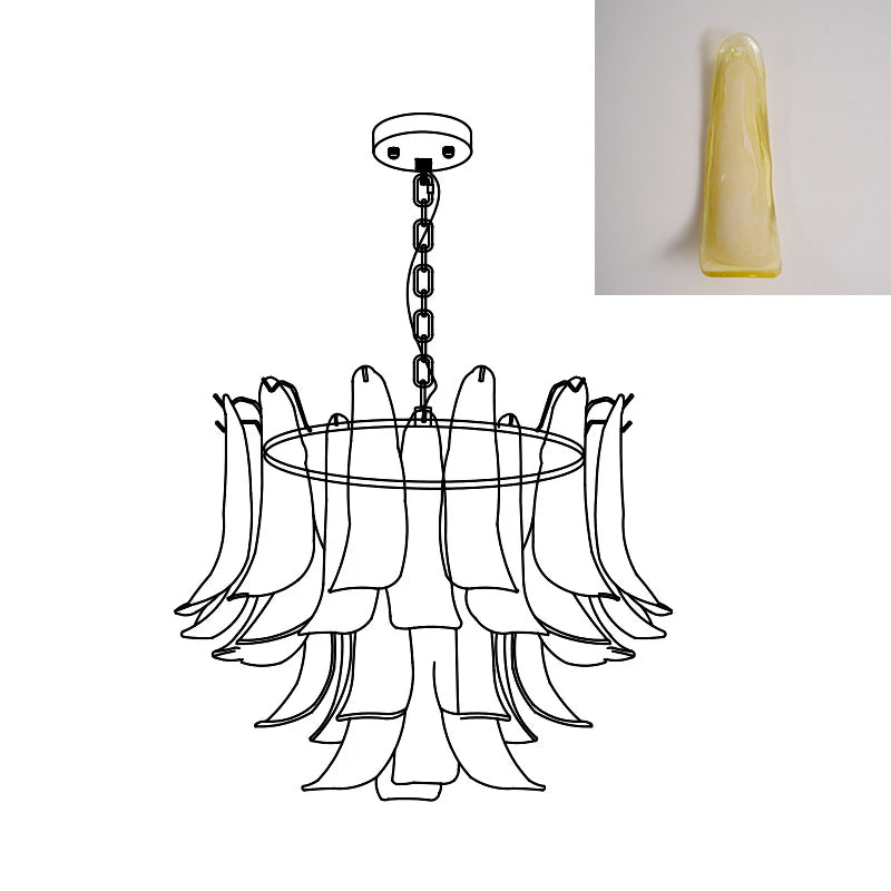Moirai Murano Chandelier - Letslighting