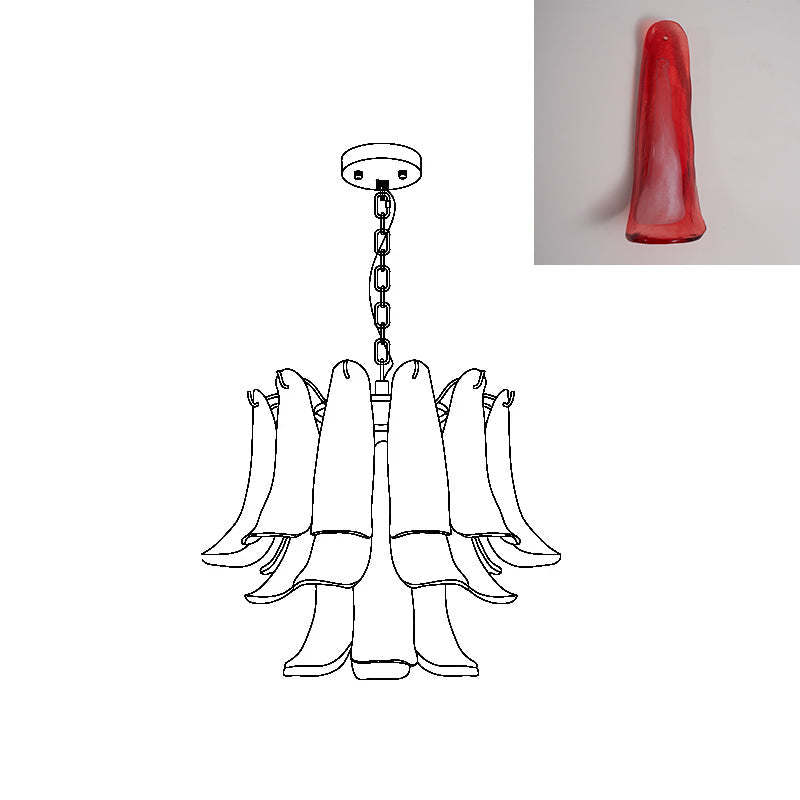 Moirai Murano Chandelier - Letslighting