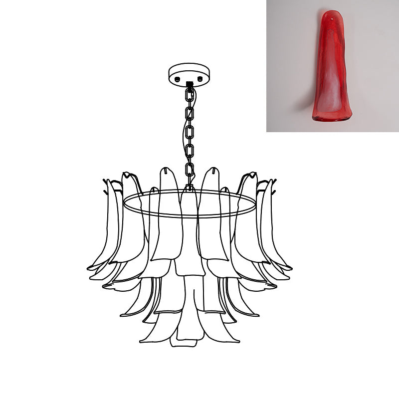 Moirai Murano Chandelier - Letslighting