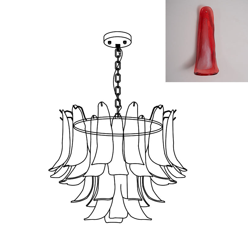 Moirai Murano Chandelier - Letslighting