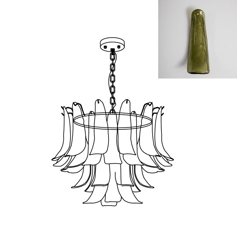 Moirai Murano Chandelier - Letslighting