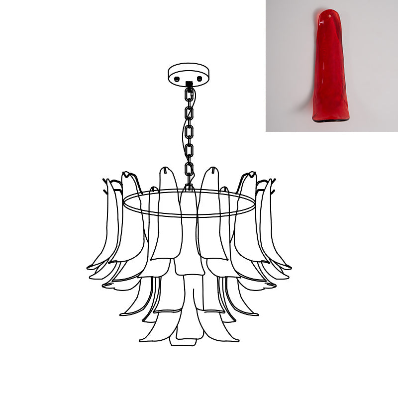 Moirai Murano Chandelier - Letslighting