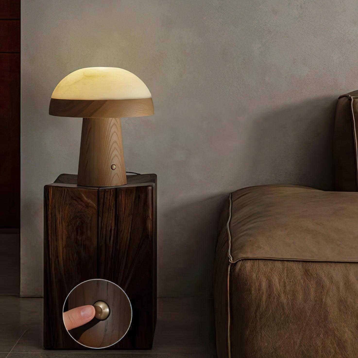 Nexore Wood Table Lamp - Letslighting