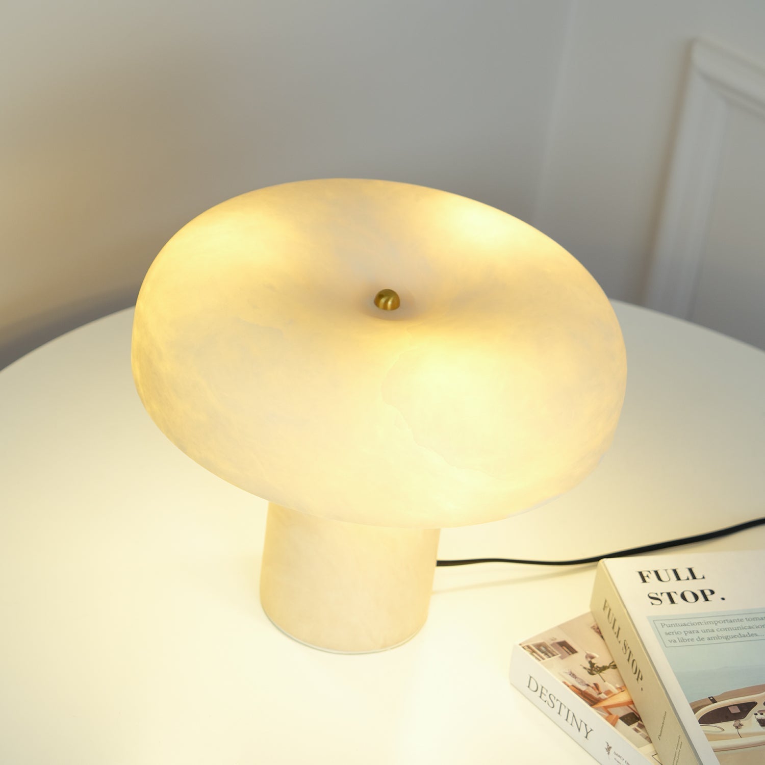 Ivvinos Tentacle Alabaster Table Lamp - Letslighting