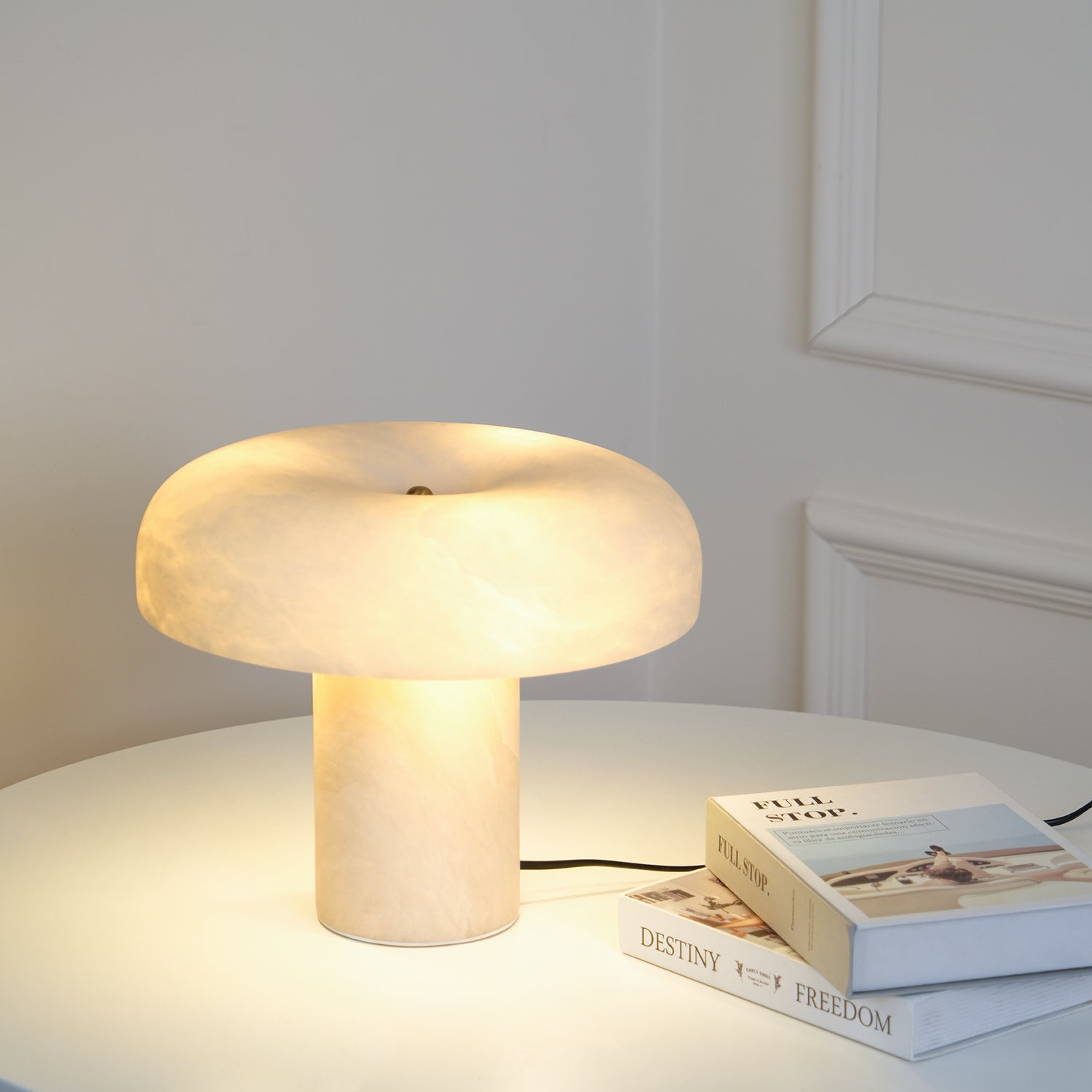 Ivvinos Tentacle Alabaster Table Lamp - Letslighting